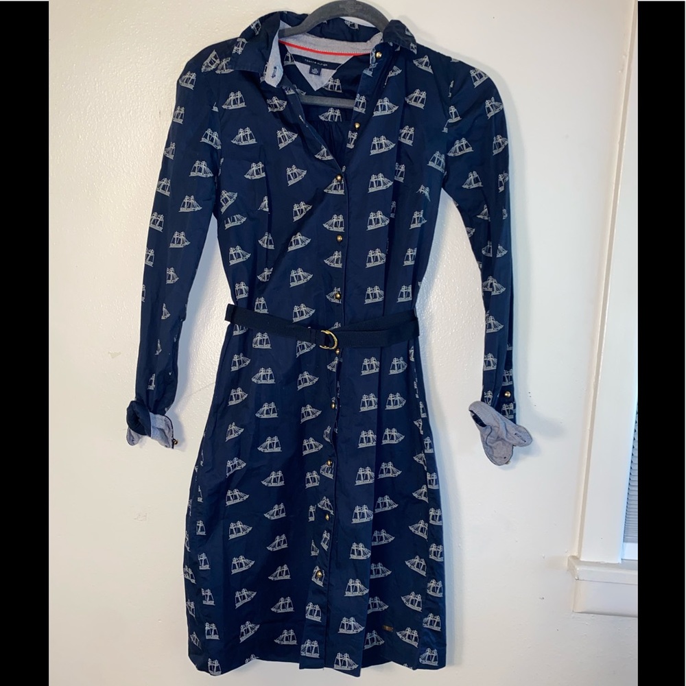 EUC Tommy Hilfiger Sailboat Dress Size XS
